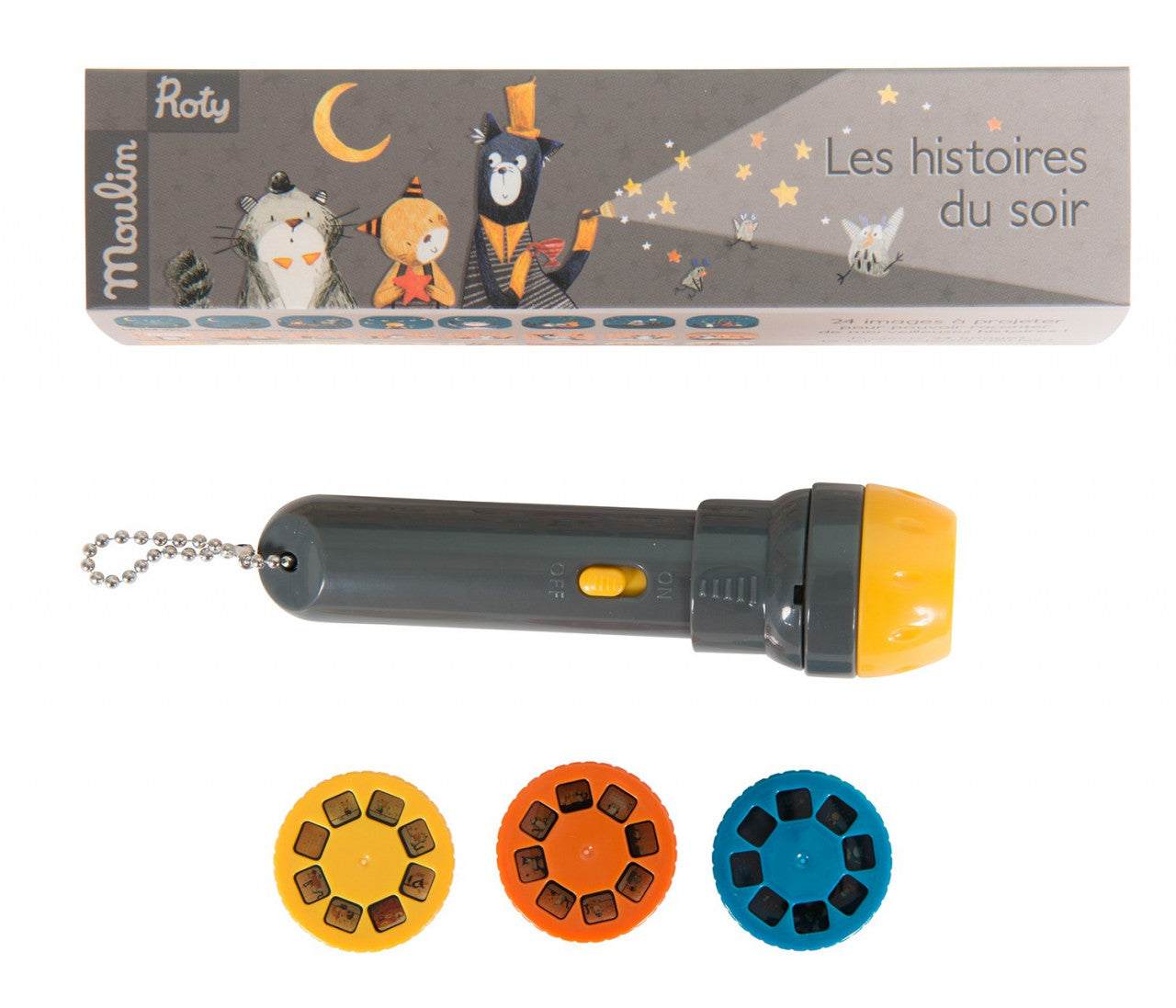 Lanterna cu povesti Pisicile Moustaches, Moulin Roty - Imagine 1 [ps:fcc9da7d-0b27-4aa9-8d93-d754cc1cdfbc]
