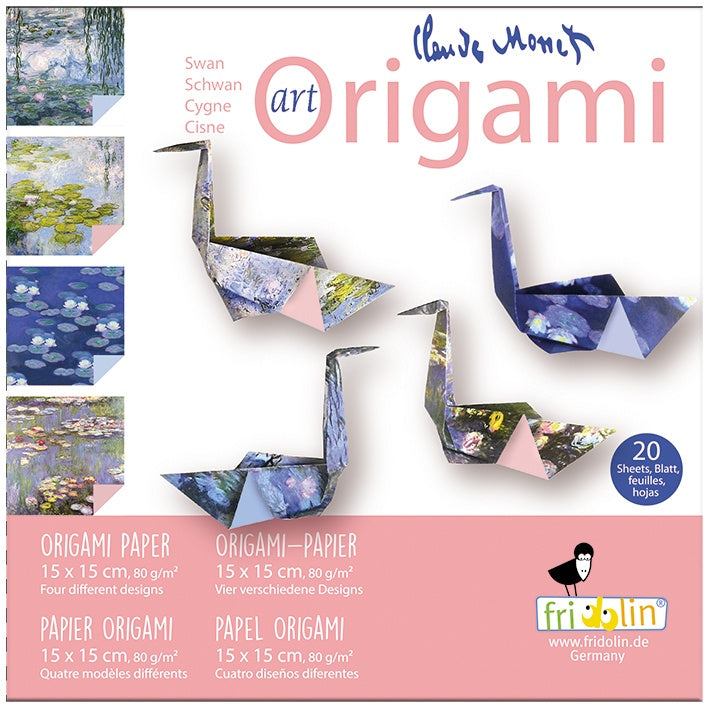 Origami lebede design Claude Monet, Fridolin - Imagine 1 [ps:687b0737-a424-4f1a-a356-ab972b0439c3]