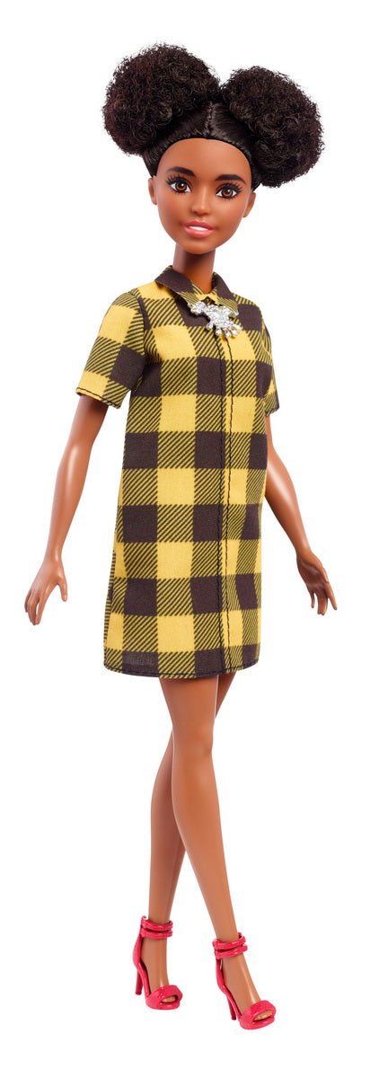 PAPUSA BARBIE FASHIONISTA CU ROCHITA IN CAROURI [ps:da367db1-179d-459c-a296-0000804a2e0a]