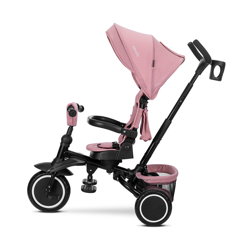 Tricicletă Lorelli Freccia Multifuncțională, Beige & Black - Pink (1) [ps:6d573a40-1f4d-452d-9f4a-7c600f3e6c94]