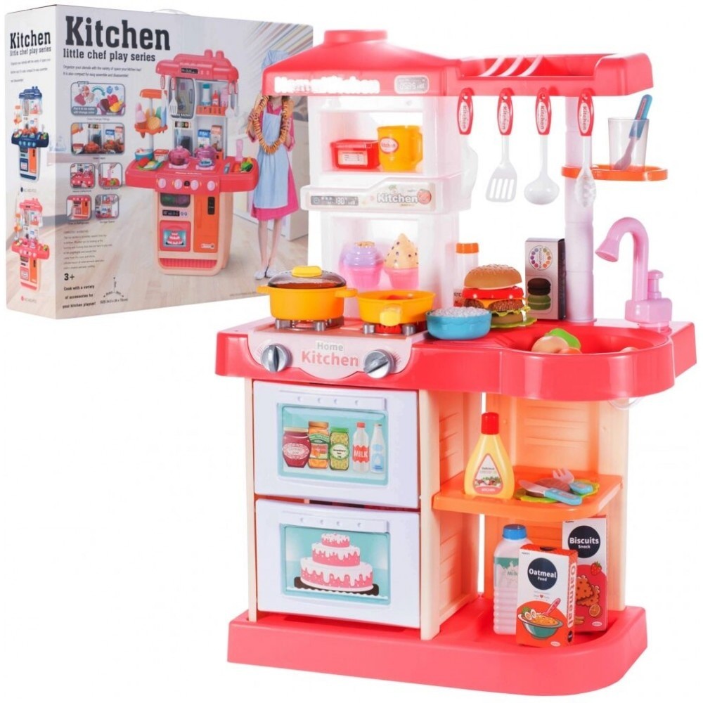 SET BUCATARIE MALPLAY CU LUMINI SUNETE SI ACCESORII AS - Imagine 1 [ps:424ad846-4ff0-40ec-9d1b-172316ea819d]