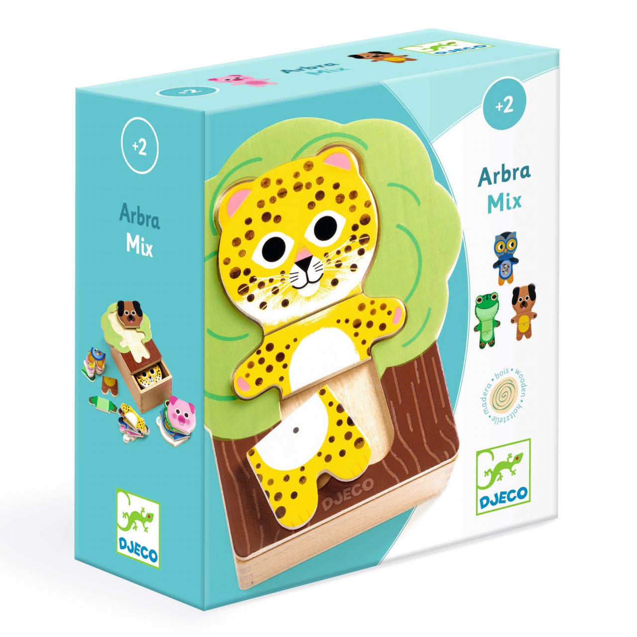 Puzzle din lemn Arbramix, Djeco - Imagine 1 [ps:93444ea0-7d14-4b96-8341-c8c0c97887cf]