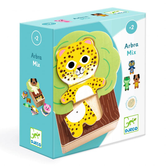 Puzzle din lemn Arbramix, Djeco - Imagine 1 [ps:93444ea0-7d14-4b96-8341-c8c0c97887cf]