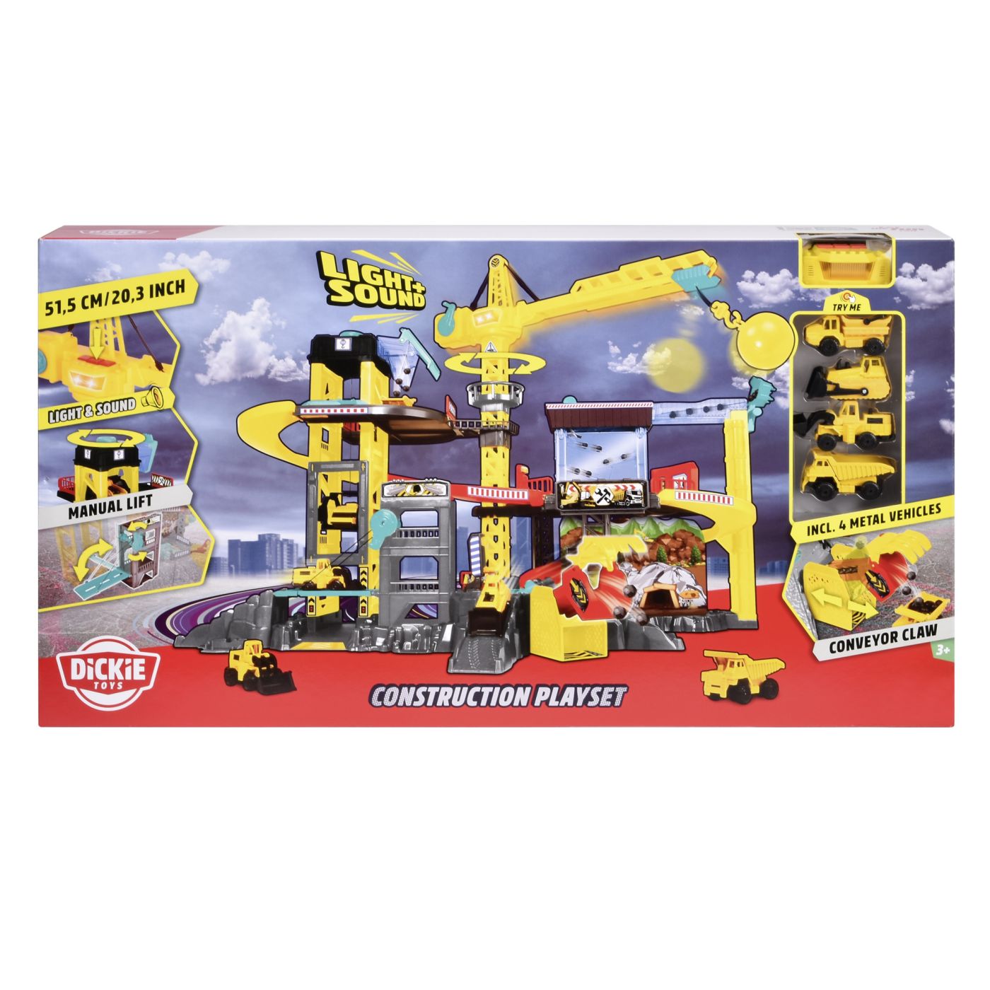 DICKIE TOYS SET DE CONSTRUCTII CU LUMINI SI SUNETE Simba - Imagine 1 [ps:65c5f86e-1a68-478f-8427-0a4671ffc788]