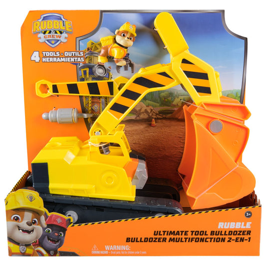 PATRULA CATELUSILOR RUBBLE SI ECHIPA VEHICUL BULDOZER - Imagine 1 [ps:4faa8f3c-44ee-424a-ac70-d50dee68676a]