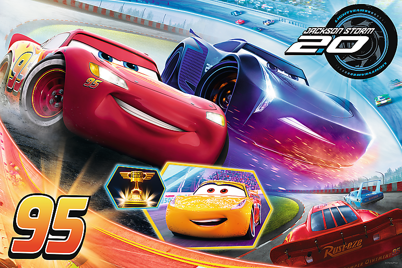 PUZZLE TREFL 24 MAXI FULGER MCQUEEN - Castige (1) [ps:876c064f-9334-42fb-9783-9b5f8b43d374]
