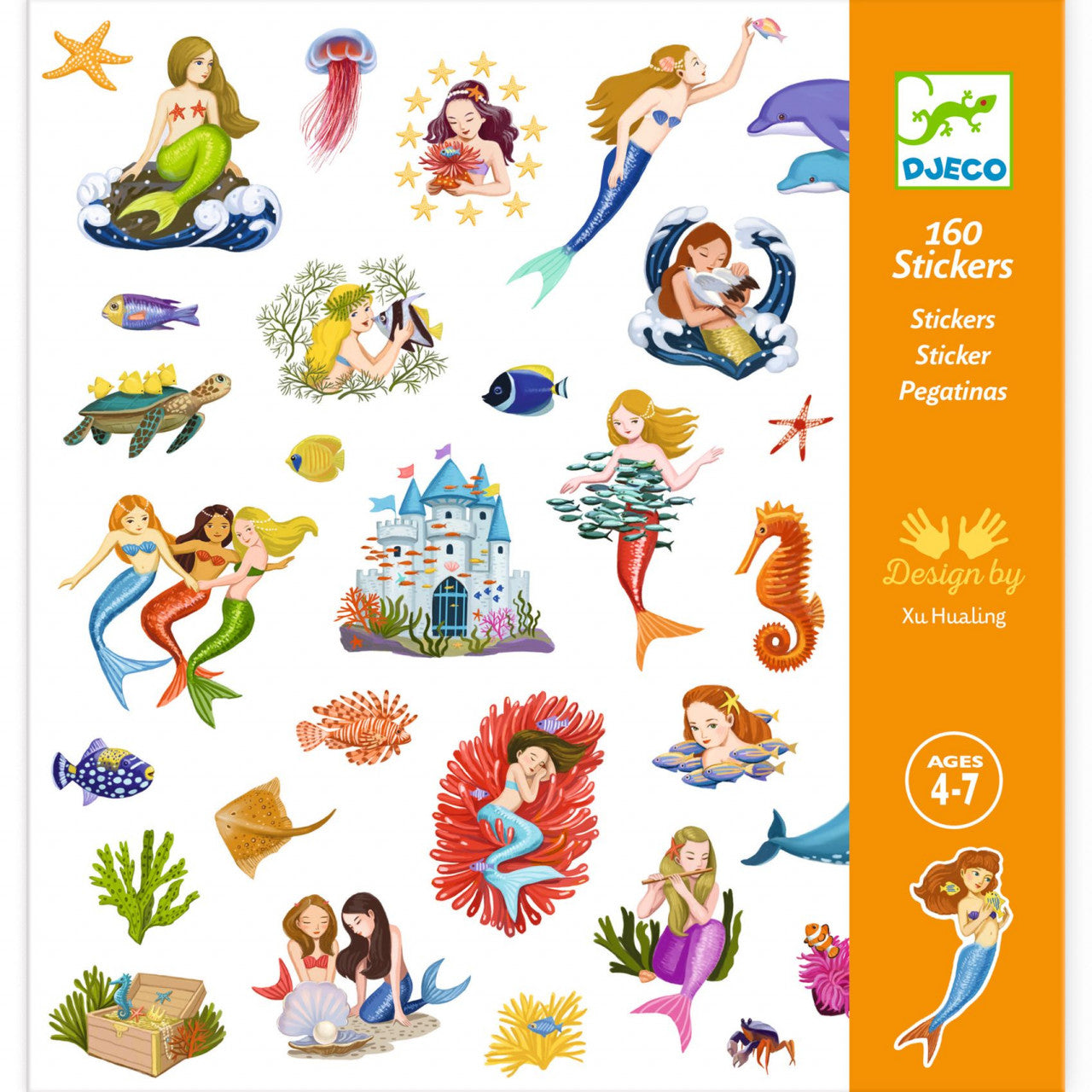 Abtibilduri Sirene, Djeco - Imagine 1 [ps:f4928214-5355-4031-91fe-9cd0cc6ea912]