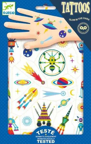 Tatuaje fluorescente Spatiu, Djeco - Imagine 1 [ps:2d5d80cb-f6cd-4e2b-8519-8c6f0e8f2ec1]