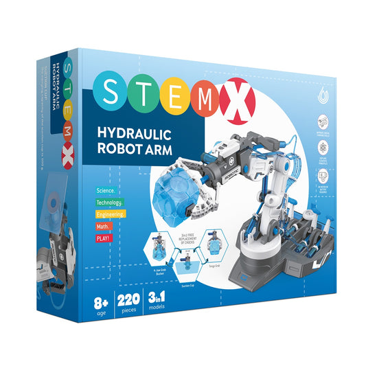 INTERAKTIVNA ZABAVA Stemx Brat robot hidraulic 3 in 1, - Imagine 1 [ps:5a305368-079e-4572-b8be-3990c9fc0e3d]