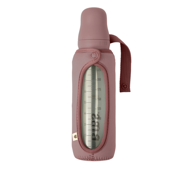 Husa Biberon Sticla 225 ml BIBS, Blush | Accesorii Hrănire - Woodchuck (1) [ps:5eabb65f-e81a-4994-8711-b15b156617f1]