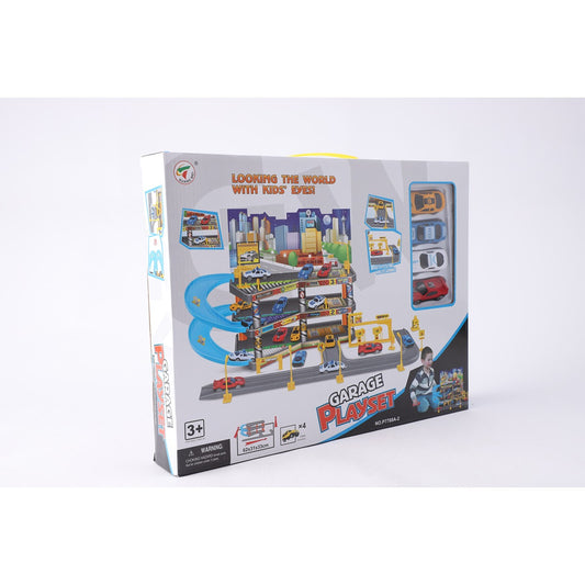 INTERAKTIVNA ZABAVA Set 4 masinute si parcare, set de joaca - Imagine 1 [ps:587b96e5-9cff-473b-8ea9-198e93c0301f]