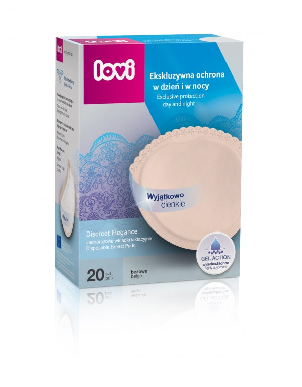 LOVI Tampoane san Discreet Elegance 20 pcs - nude Infant.ro [ps:fbbb51b4-80d5-4725-b672-0813b6d9503d]