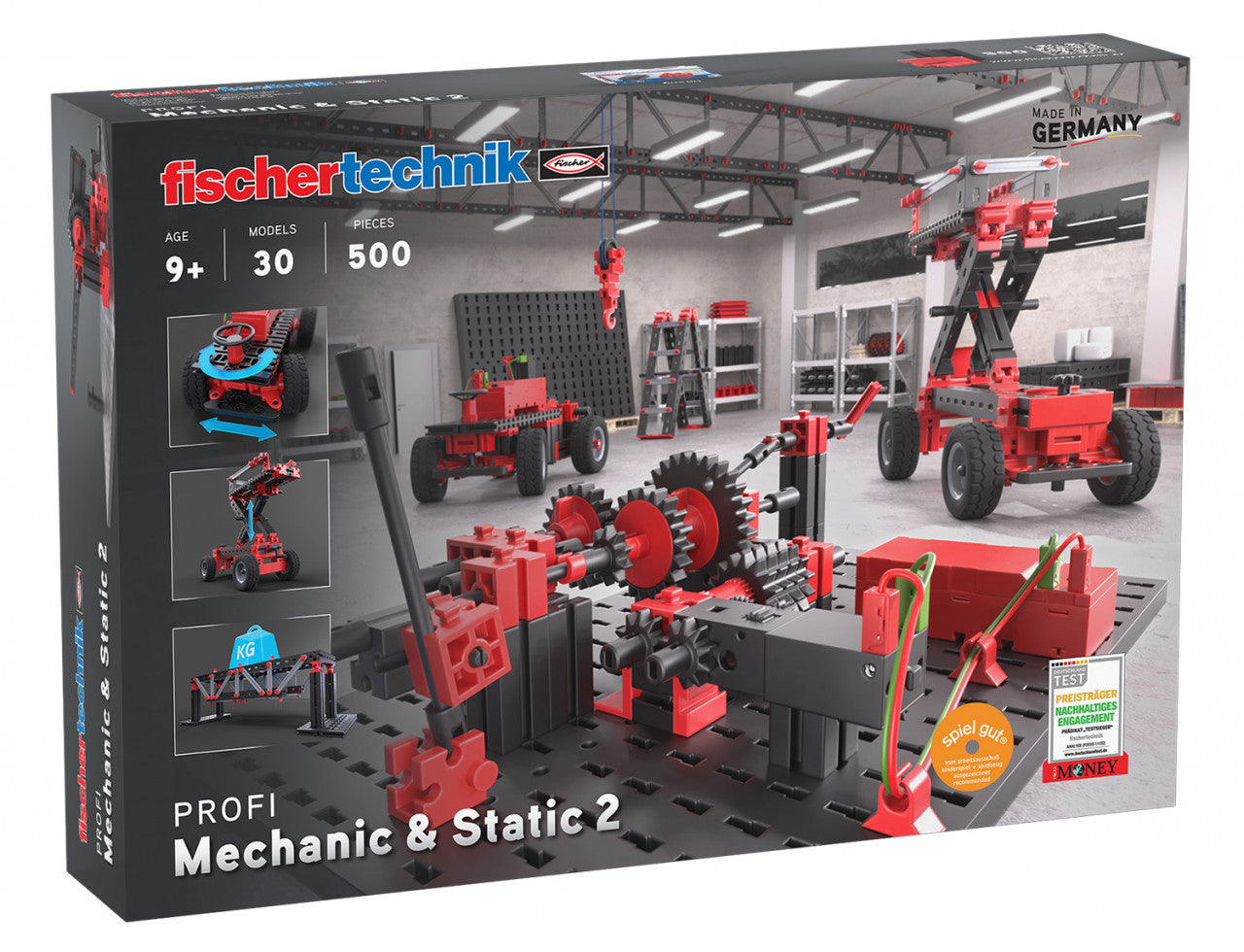 Kit STEM Principiile mecanicii si staticii, Fischertechnik - Imagine 1 [ps:94041e60-70c0-4514-945a-2715bf443c95]