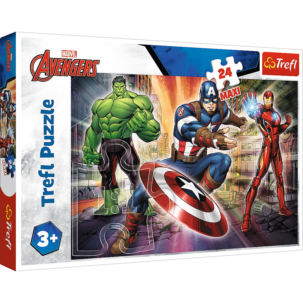 PUZZLE TREFL 24 MAXI EROI AVENGERS - Imagine 1 [ps:132bd6f2-2aaf-417c-8a6d-7a463e22e5cd]