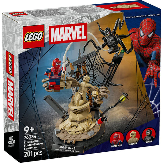 LEGO MARVEL BATALIE MEMORABILA OMUL PAIANJEN VS SANDMAN - Imagine 1