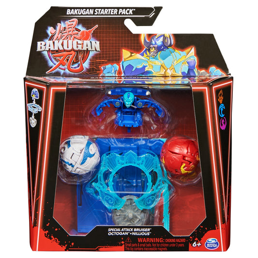 BAKUGAN STARTER PACK BRUISER, OCTOGAN SI NILLIOUS Spin - Imagine 1 [ps:b0b1731e-2c12-4b08-8477-3b4cdd72e6bf]