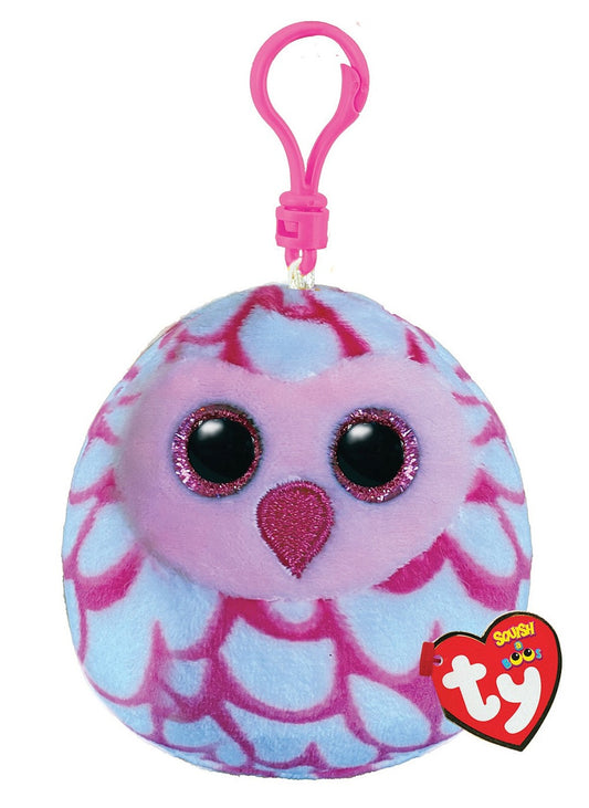 PLUS BRELOC TY 8.5CM SQUISHY BEANIES BUFNITA PINKY ROZ - Imagine 1 [ps:1ad346d5-26b3-4369-b301-f866c3f71056]