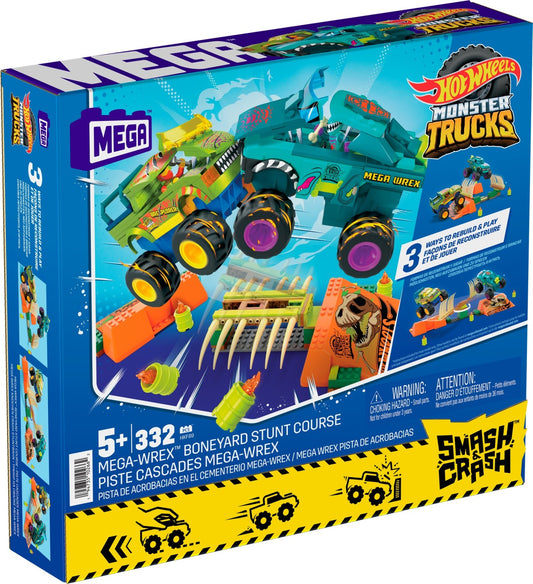 HOT WHEELS MONSTER TRUCK MEGA BLOKS SET MEGA WREX Mattel - Imagine 1 [ps:63a26034-25cb-4f0a-a13c-df9859809dd7]