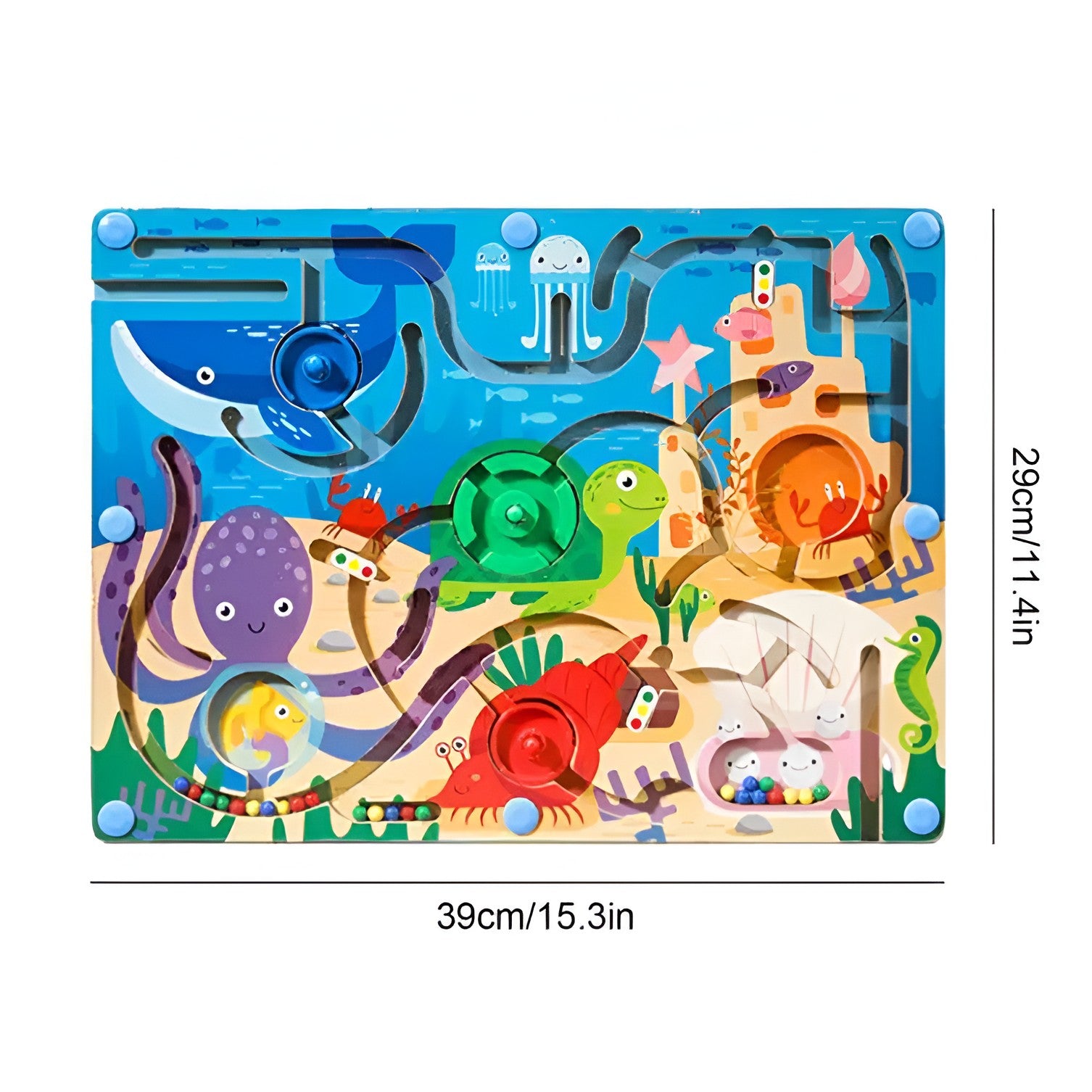 Joc Montessori Sortare Culori Flippy, Labirint Magnetic Lemn - Default Title (1) [ps:da2b48c5-7808-45be-b0bd-1f32dcbe6f1b]