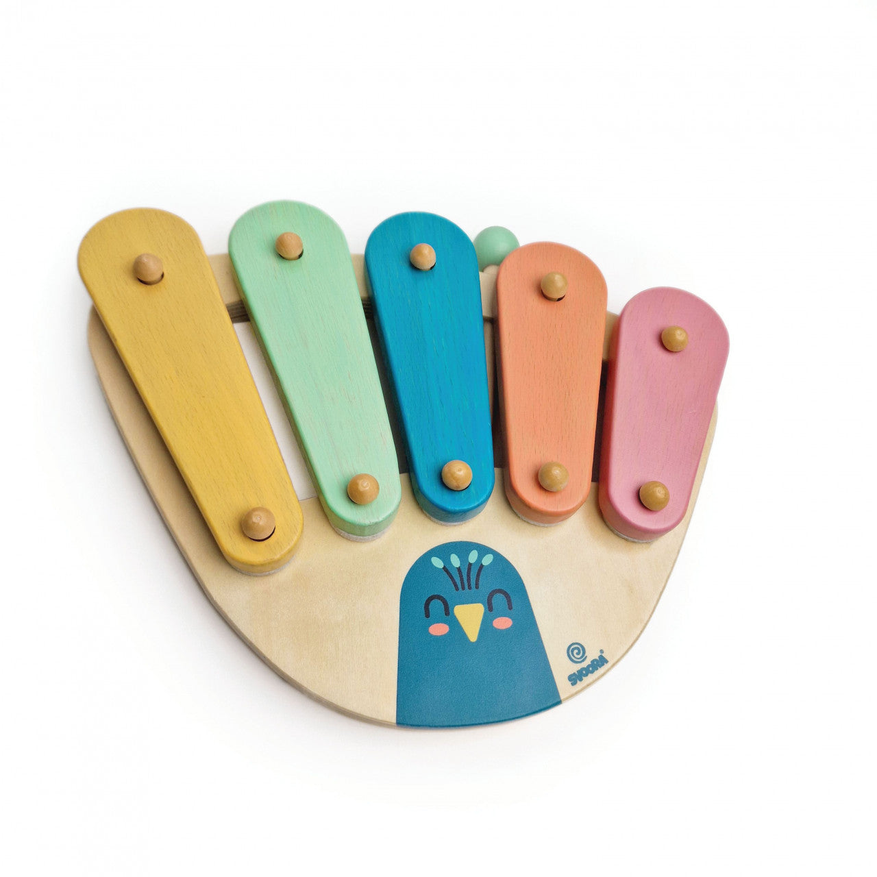 Jucarie Montessori Xilofon paun, Svoora - Imagine 1 [ps:0d025dbf-a809-4896-8395-b6a86bca8397]