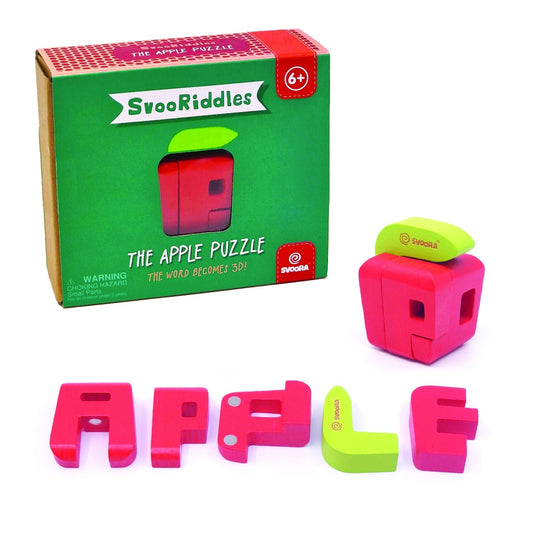 Puzzle logic 3D din lemn Mar, Svoora - Imagine 1