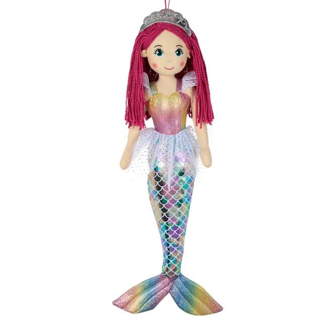 Papusa Sirena Coada Holografica Jumbo, 70cm, Par Fucsia - Default Title (1) [ps:86773b15-1708-4754-8e0c-05b2b9343c2e]