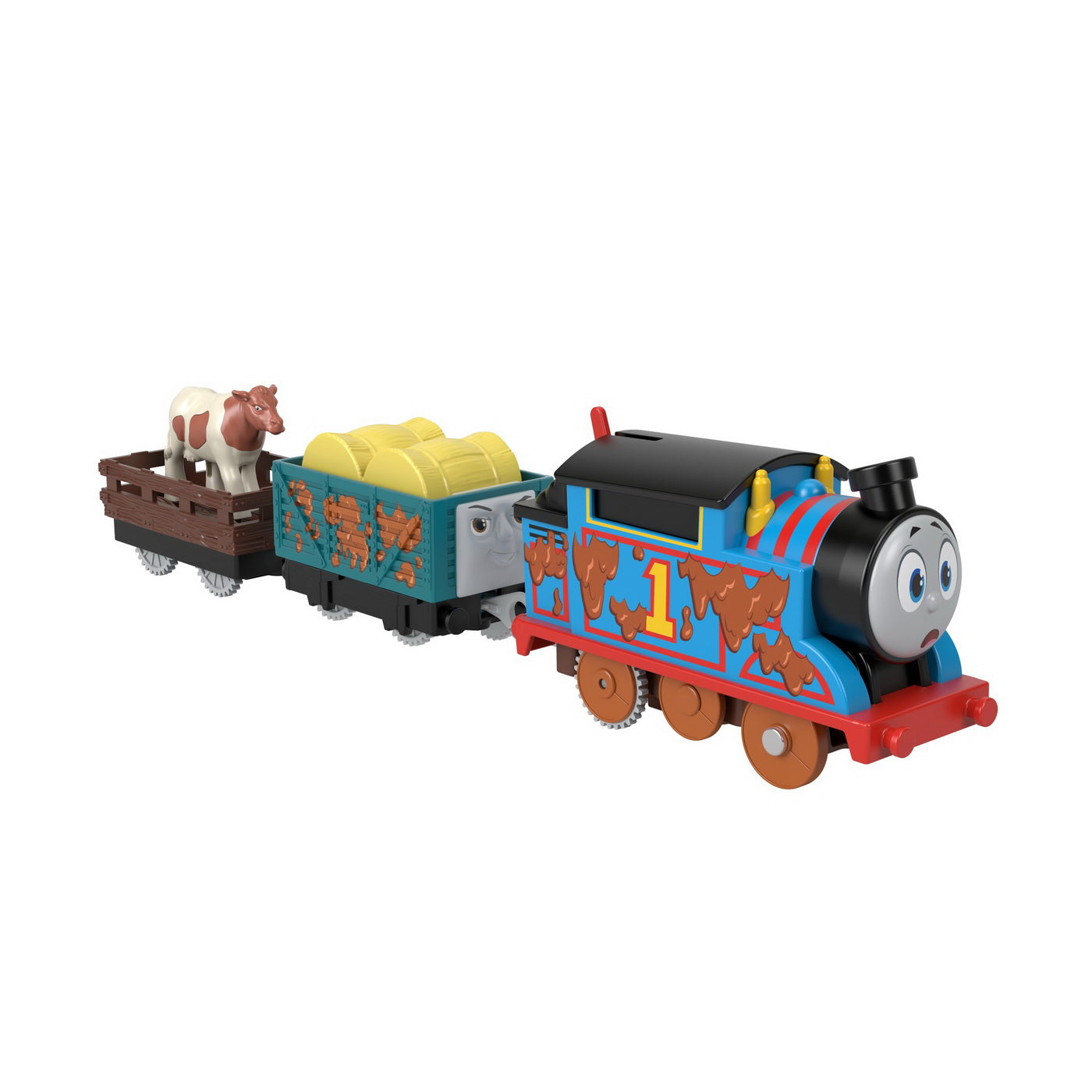 THOMAS LOCOMOTIVA MOTORIZATA SAFARI MONKEY THOMAS Mattel - Thomas - Vagoane (1) [ps:7580b142-6fb7-4c52-a81c-7ddd5adaefb1]