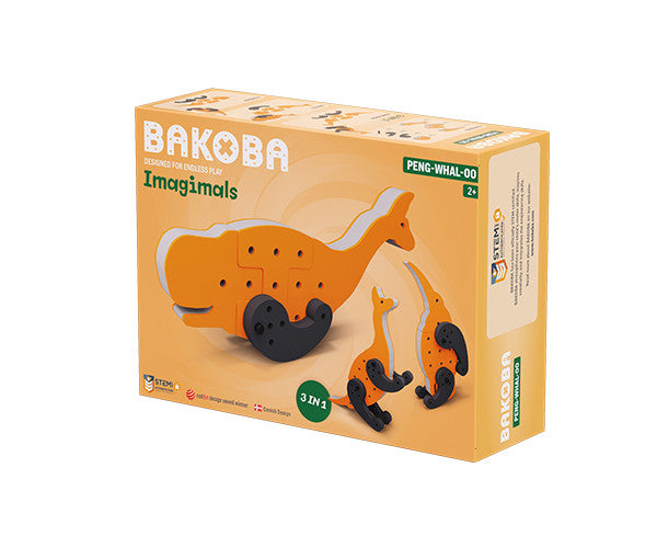 Joc de construit cu blocuri de spuma PengWhalOo, Bakoba - Imagine 1 [ps:46a07576-07f8-4d95-8580-50eaa1bb6993]