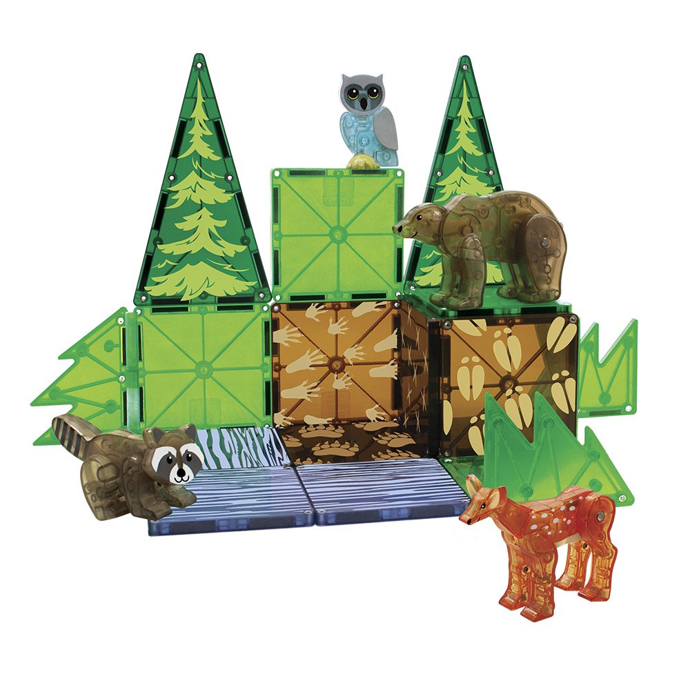 MAGNA-TILES Forest Animals - Set Magnetic de Construcție - Default Title (1) [ps:5ef43e33-28a3-4987-9de3-1cc2b6a2ef14]