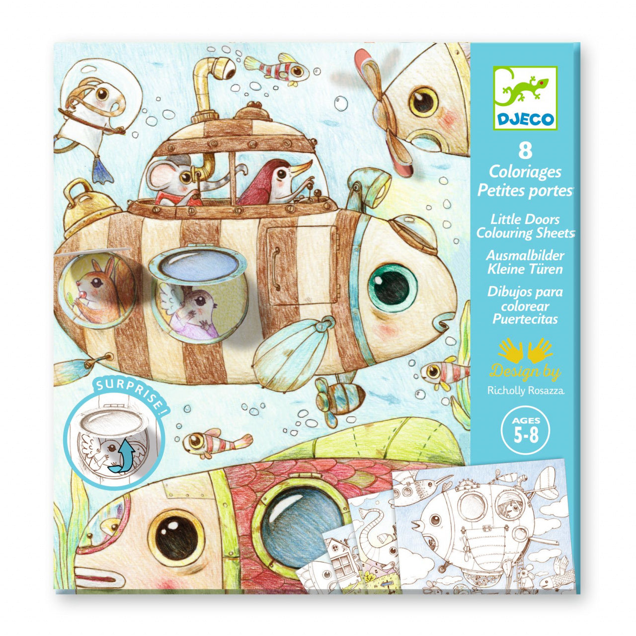 Planse de colorat cu surprize Calatoria lui Malo, Djeco - Imagine 1 [ps:0ffaafe8-ef3f-4323-b341-49a230c8a49d]