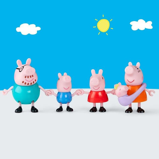Figurine Peppa Pig Family of 5 Hasbro - Set Familie - Default Title (1) [ps:3b25db45-9e5c-4443-9d10-a8778d27d31f]