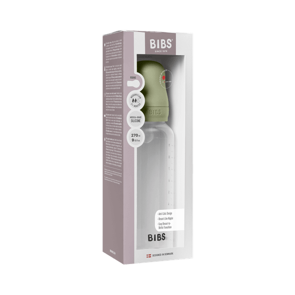 Biberon Anticolici BIBS 270ml, Latex, Blush - Fără BPA - Sage (1) [ps:7ab7f1c1-1c5f-473a-b915-486a9fbb741b]