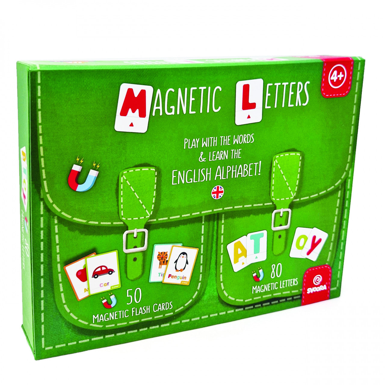 Joc cu litere magnetice Invata alfabetul, Svoora - Imagine 1 [ps:192ee717-a58b-47bb-92cf-9bcacc20e572]