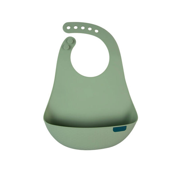 Lovi Baveta Cu Buzunar Din Silicon Fistic 51/031_gre Canpol - Imagine 1