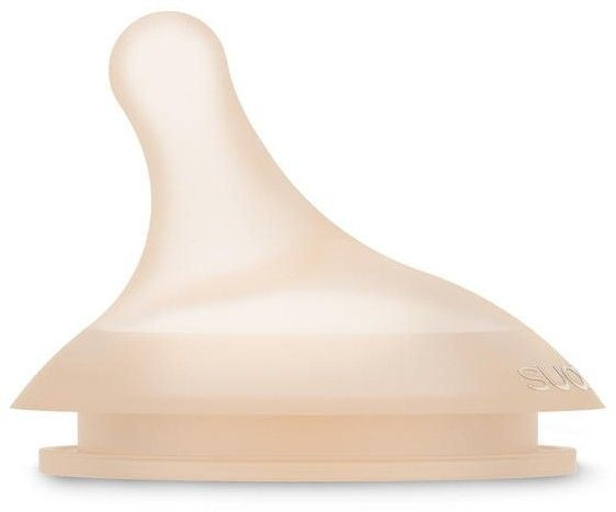 Tetina silicon anticolici, marime S, debit adaptiv, +0 - Imagine 1