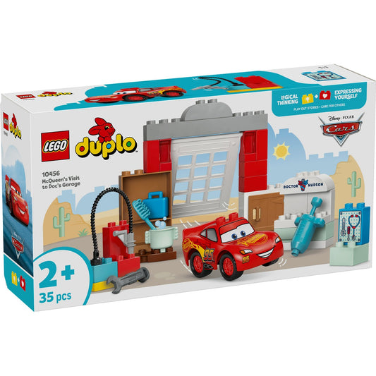 LEGO DUPLO VIZITA LUI MCQUEEN LA GARAJUL LUI DOC 10456 - Imagine 1 [ps:4974d160-6047-460f-9226-60b0444f2713]