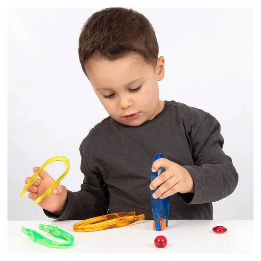 Set 12 Pensete Translucide Colorate Tickit | infant.ro - Default Title (1) [ps:edc18649-7137-4d45-9e66-2d9474b1f286]