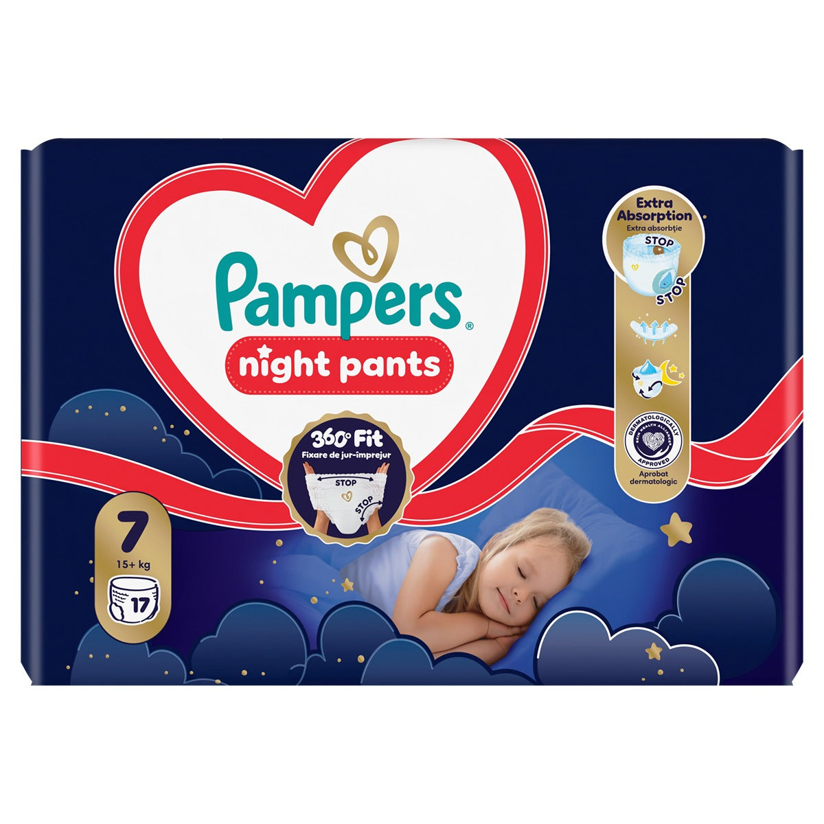 Pampers Pants Night Marime 7, 15+ kg, 17 buc - Scutece - Default Title (1) [ps:1aee85a1-f8c9-442f-90ef-1c8cca9fd8b5]