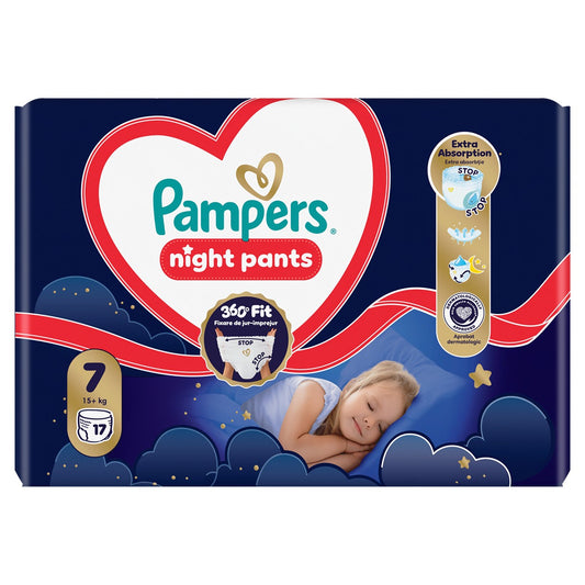 Pampers Pants Night Marime 7, 15+ kg, 17 buc - Scutece - Default Title (1) [ps:1aee85a1-f8c9-442f-90ef-1c8cca9fd8b5]