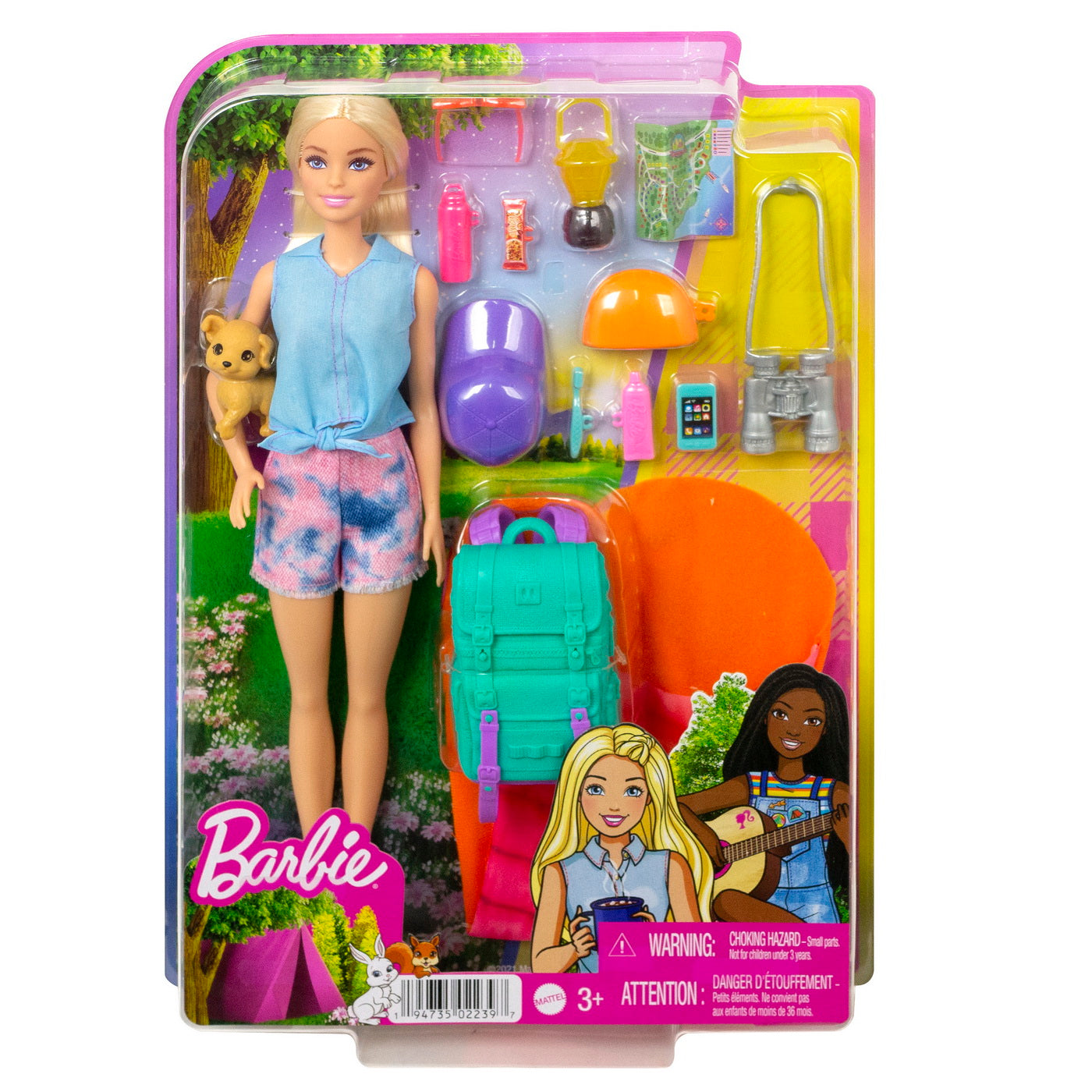 BARBIE CAMPING BARBIE MALIBU CU ACCESORII Mattel - Imagine 1 [ps:2a13a693-6477-4abb-aa8e-cdd3f20919f2]
