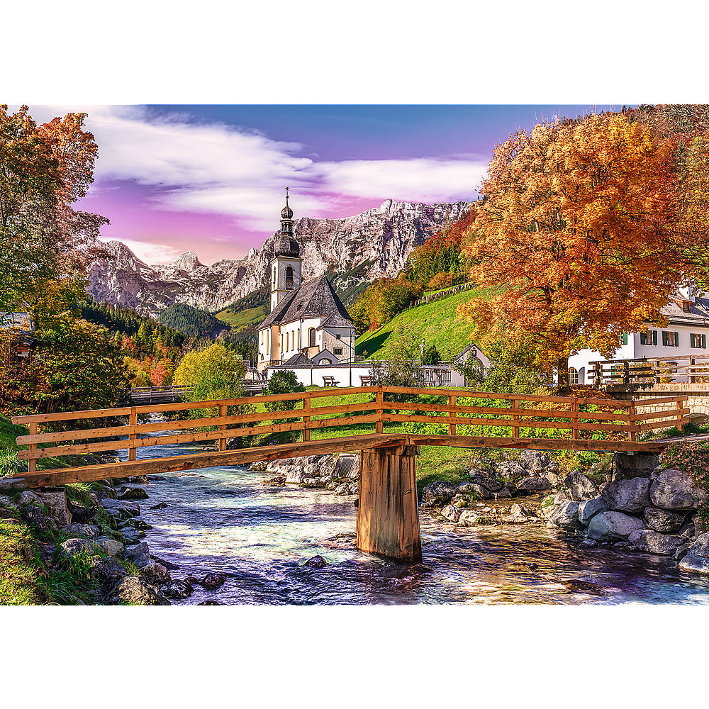 PUZZLE TREFL 1000  TOAMNA IN BAVARIA - Toamna In Bavaria (1) [ps:4aaa3c18-3ac2-4937-920f-de10a06d782d]