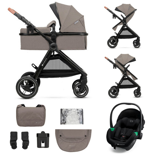 CARUCIOR KINDERKRAFT ESME PRO, 3 IN 1, SAND BEIGE - Imagine 1 [ps:bd1b7d9b-15b8-42ba-884b-e65f0fee99e8]