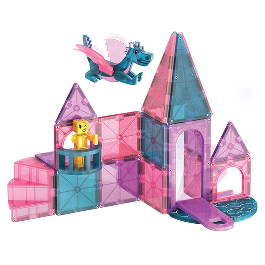 MAGNA-TILES Castle - Set Castel Magnetic, 25 piese - Default Title (1) [ps:cb76ab6d-77ec-4007-91d9-260dc79aca62]