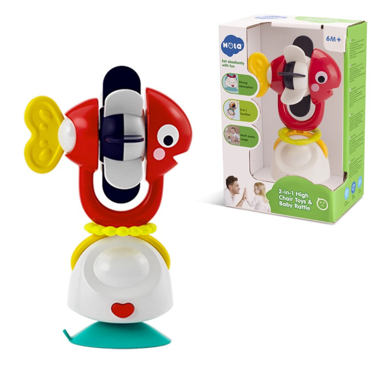 JUCARIE BEBE CU VENTUZA SI ZORNAITOARE PESTISOR Jucarii Bebe - Imagine 1 [ps:b574291e-5635-4e51-91b4-95d6e899ac96]