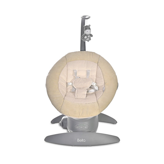 Leagăn Electric Rotativ Lorelli Bella, Grey Trees - Beige Dots (1) [ps:f9f7497b-9b5d-4e93-866d-27c68933f751]