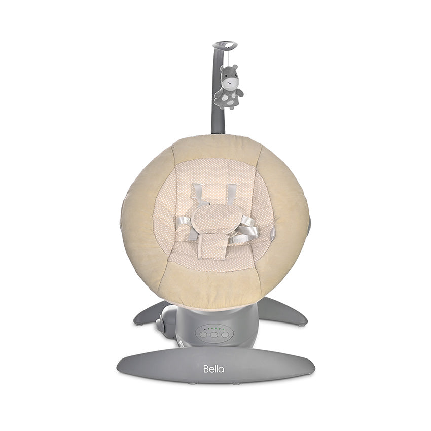 Leagăn Electric Rotativ Lorelli Bella, Grey Trees - Beige Dots (1) [ps:f9f7497b-9b5d-4e93-866d-27c68933f751]