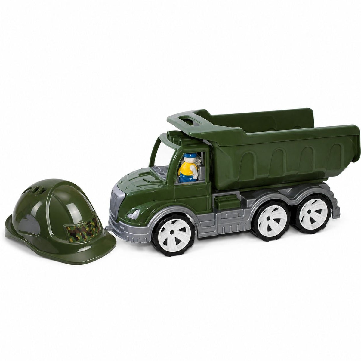 Basculantă Militară cu Cască Viva Toys - Jucărie Mașinuță - Default Title (1) [ps:78993236-e65e-4bae-9208-00623767e3b3]