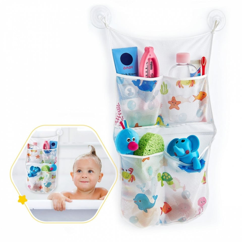 Organizator pentru jucariile de baie Ocean BabyJem - Imagine 1 [ps:aaad831b-e088-4aa6-873c-0d9f49dda44c]
