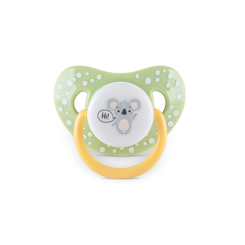 Set 2 Suzete Lorelli, Silicon Moale, Rotunde, 6 luni+ - Yellow Green (1) [ps:970226d9-7874-442b-9a2a-6c25bcd60aa1]