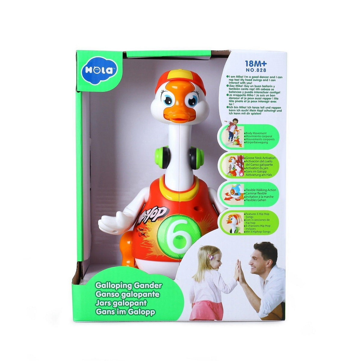 RATOIUL DANSATOR ROSU CU LUMINI SI MELODII Jucarii Bebe - Imagine 1 [ps:50cba734-047e-43f5-bbcd-23db481101ea]